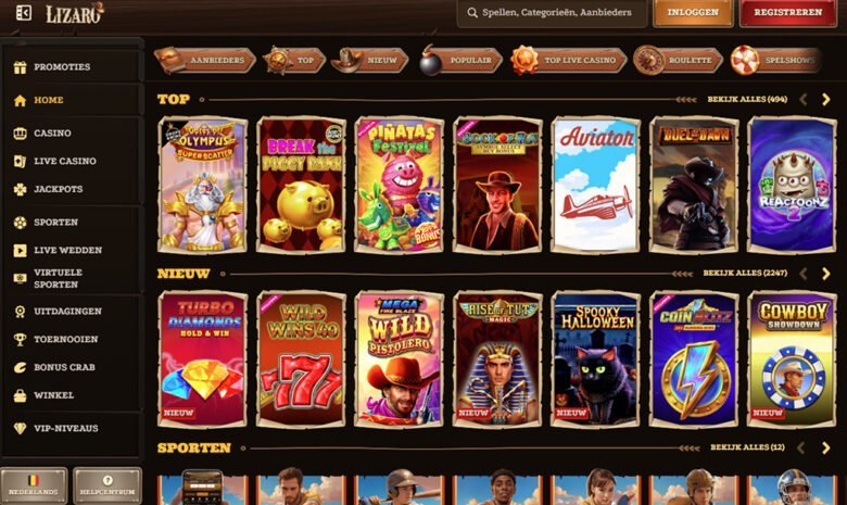 De laatste trend: Lizaro Casino staat in de schijnwerpers
